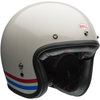 Bell Bell Custom 500 Helmet ECE22.06 Stripes Pearl White - Thumbnail 9