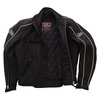 IXS Retro Black White Textile Motorcycle Jacket Inside                                                                                                                                                                                                         