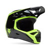 Fox Fox V1 Flow Helmet Black Yellow - Thumbnail 1