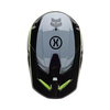 Fox Fox V1 Flow Helmet Black Yellow - Thumbnail 4
