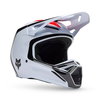 Fox Fox V1 Flow Helmet White Red - Thumbnail 1