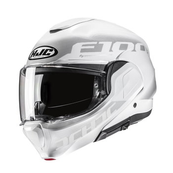 HJC HJC F100 Helmet Hetal White