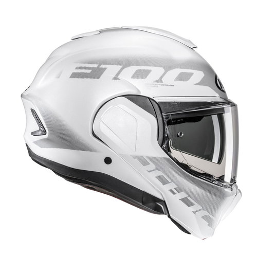 HJC HJC F100 Helmet Hetal White
