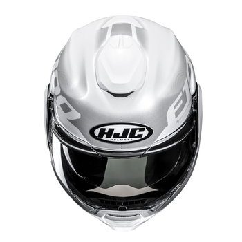 HJC HJC F100 Helmet Hetal White