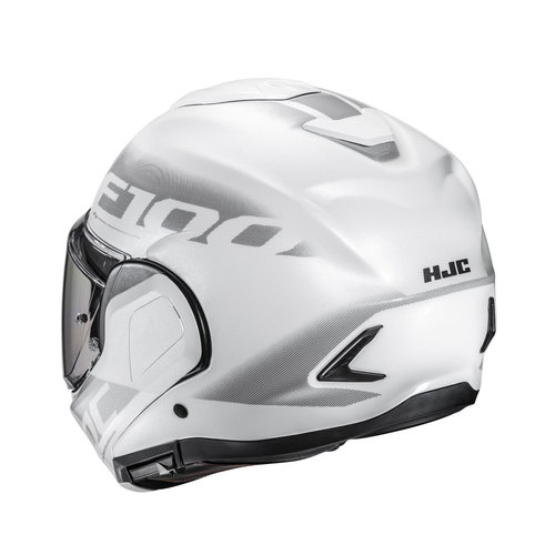 HJC HJC F100 Helmet Hetal White