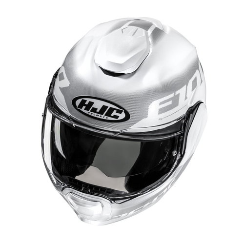 HJC HJC F100 Helmet Hetal White