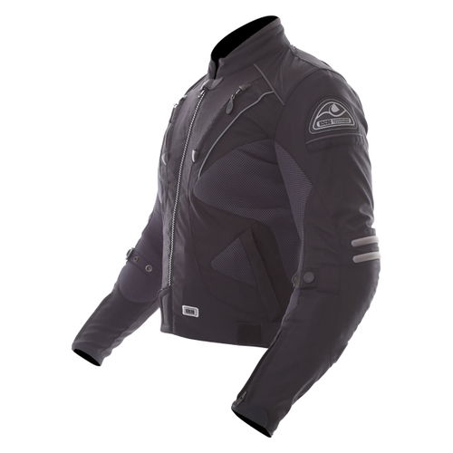 IXS Atacama Black Textile Motorcycle Jacket Side                                                                                                                                                                                                               