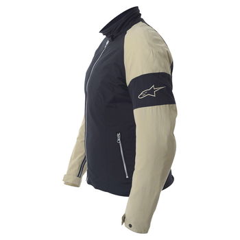 Alpinestars Sydney Ladies Black Brown Textile Motorcycle Jacket Side                                                                                                                                                                                           