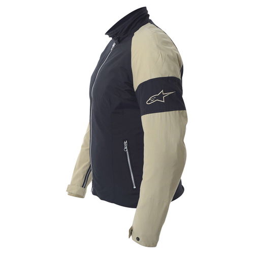 Alpinestars Sydney Ladies Black Brown Textile Motorcycle Jacket Side                                                                                                                                                                                           