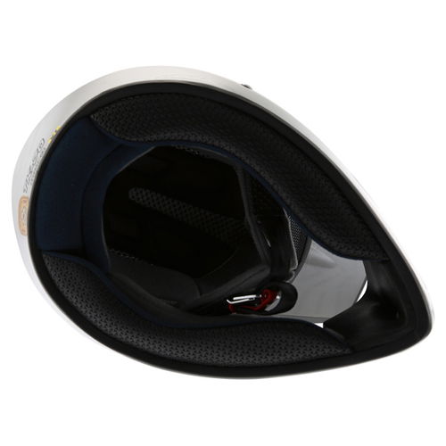 Takachi TK70 Silver Helmet Inside                                                                                                                                                                                                                              