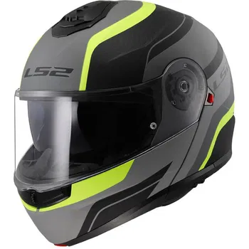 LS2 FF908 Strobe II Helmet Monza Matt Black H-V Yellow
