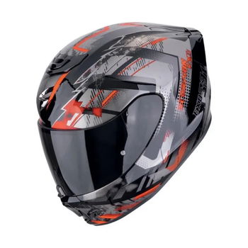 Scorpion Exo 391 Helmet Clutter Black Red