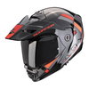 Scorpion Scorpion ADX-2 Helmet Galane Silver Black Red - Thumbnail 1