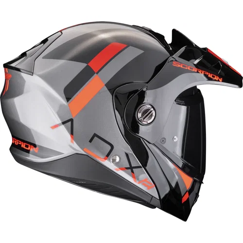 Scorpion Scorpion ADX-2 Helmet Galane Silver Black Red