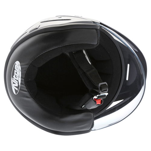 Nitro X512V Metallic Gun Helmet Inside                                                                                                                                                                                                                         