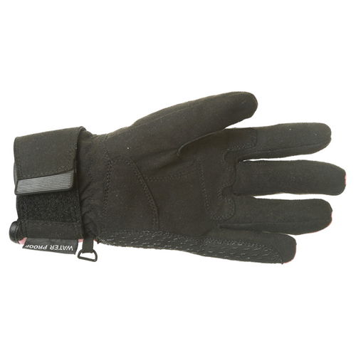 J&S Beverley Ladies Black Pink Motorcycle Gloves Palm                                                                                                                                                                                                          