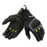 G-Knit Gloves Black Yellow Fluo