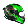 MT MT Stinger 2 Ardent Helmet C6 Gloss Green - Thumbnail 5