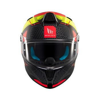MT MT Targo S Brik Helmet C3 Matt Fluo