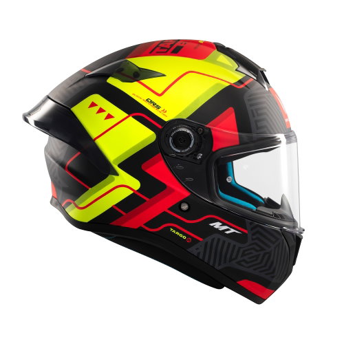 MT MT Targo S Brik Helmet C3 Matt Fluo