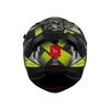 MT MT Braker Fury Helmet C6 Gloss Fluo - Thumbnail 4