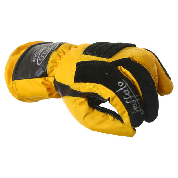 Buffalo Skoot Yellow Black Motorcycle Gloves Knuckle                                                                                                                                                                                                           