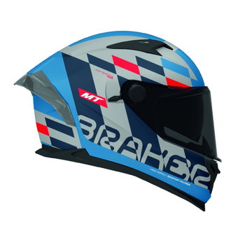 MT MT Braker Foster Helmet C7 Matt Blue