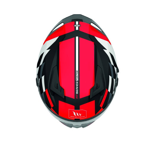 MT MT Braker Foster Helmet B5 Matt Red