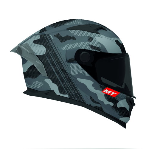 MT MT Braker Crossover Helmet C2 Matt Grey