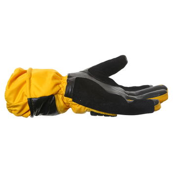 Buffalo Skoot Yellow Black Motorcycle Gloves Little finger side                                                                                                                                                                                                