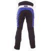 IXS 6 Days Black Blue Textile Motorcycle Pants Rear                                                                                                                                                                                                            