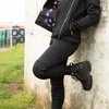 MotoGirl MotoGirl Nimi Zip Trousers Black - Thumbnail 4