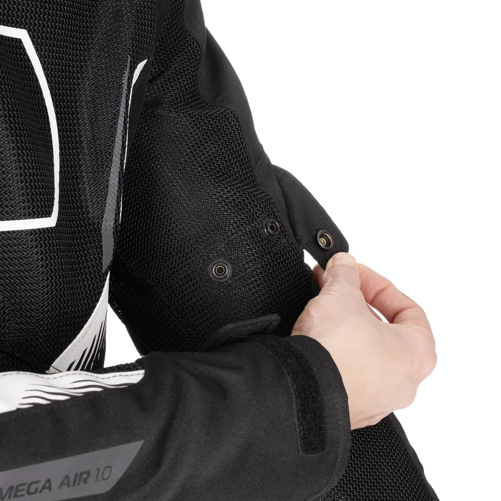 Omega 1.0 Air Jacket Black White