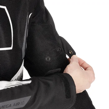 Oxford Products Oxford Products Omega 1.0 Air Jacket Black White