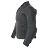 IXS Laila Black Ladies Leather Motorcycle Jacket Side                                                                                                                                                                                                          