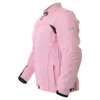 J&S Tracy 2640 Ladies Pink Textile Motorcycle Jacket Side                                                                                                                                                                                                      