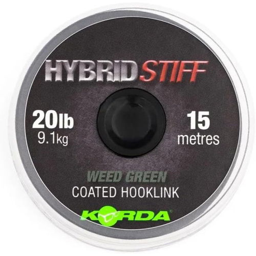 Korda Hybrid Stiff Braid - Weedy Green