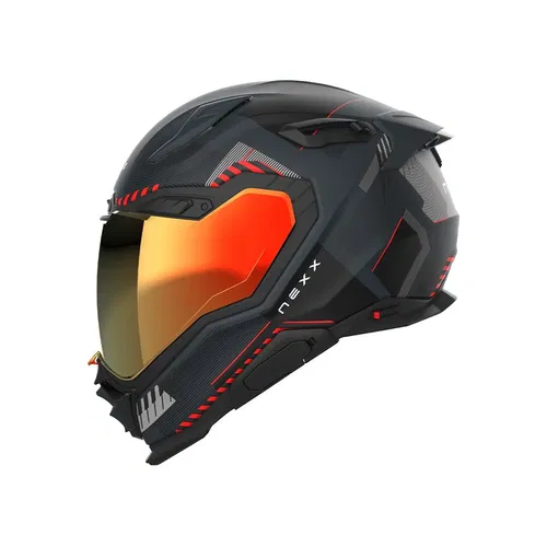 Nexx X.WST3 Fluence Helmet Grey Red MT