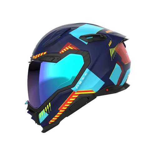 Nexx X.WST3 Fluence Helmet Blue Red