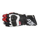 034 RS Gloves Black White Red