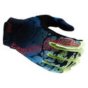Air Drip Youth Gloves Glo Yellow Dark Navy