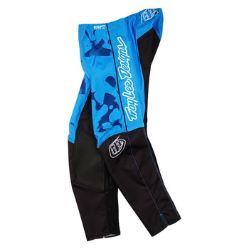 Troy Lee Designs GP Pro Blotted Youth Pants Bright Blue