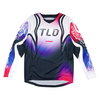 Troy Lee Designs Troy Lee Designs GP Pro Drip Youth Jersey Black Purple - Thumbnail 1