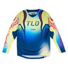 Troy Lee Designs Troy Lee Designs GP Pro Drip Youth Jersey Glo Yellow Dark Navy - Thumbnail 1