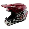 Troy Lee Designs Troy Lee Designs GP Pro Fifty-50 Helmet White Red - Thumbnail 1