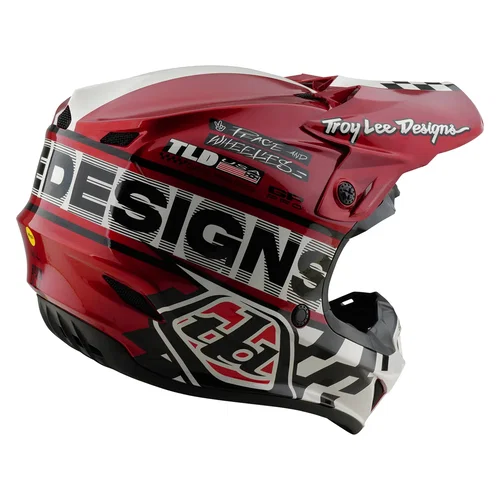 Troy Lee Designs Troy Lee Designs GP Pro Fifty-50 Helmet White Red