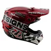 Troy Lee Designs Troy Lee Designs GP Pro Fifty-50 Helmet White Red - Thumbnail 3