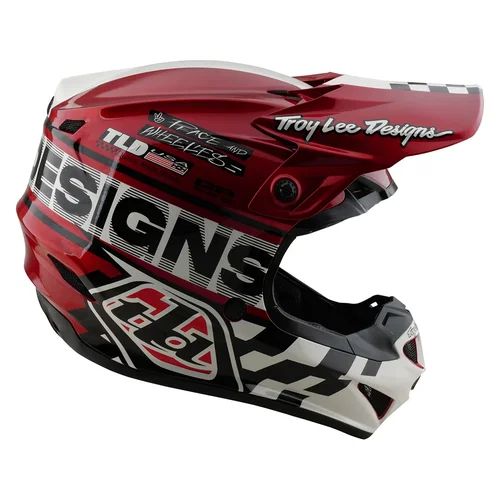 Troy Lee Designs Troy Lee Designs GP Pro Fifty-50 Helmet White Red