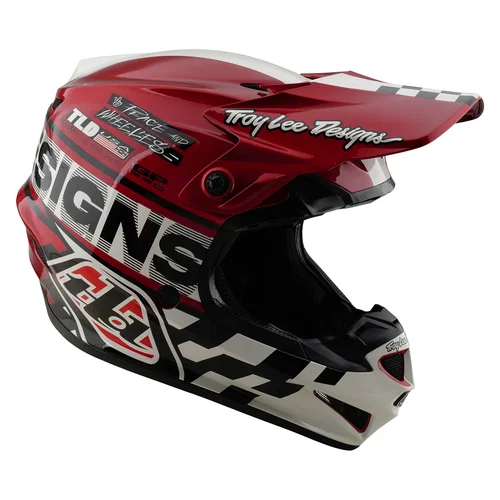 Troy Lee Designs Troy Lee Designs GP Pro Fifty-50 Helmet White Red