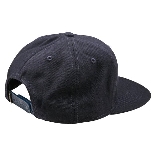 Troy Lee Designs Troy Lee Designs Badge Flat Bill Snapback Cap Navy
